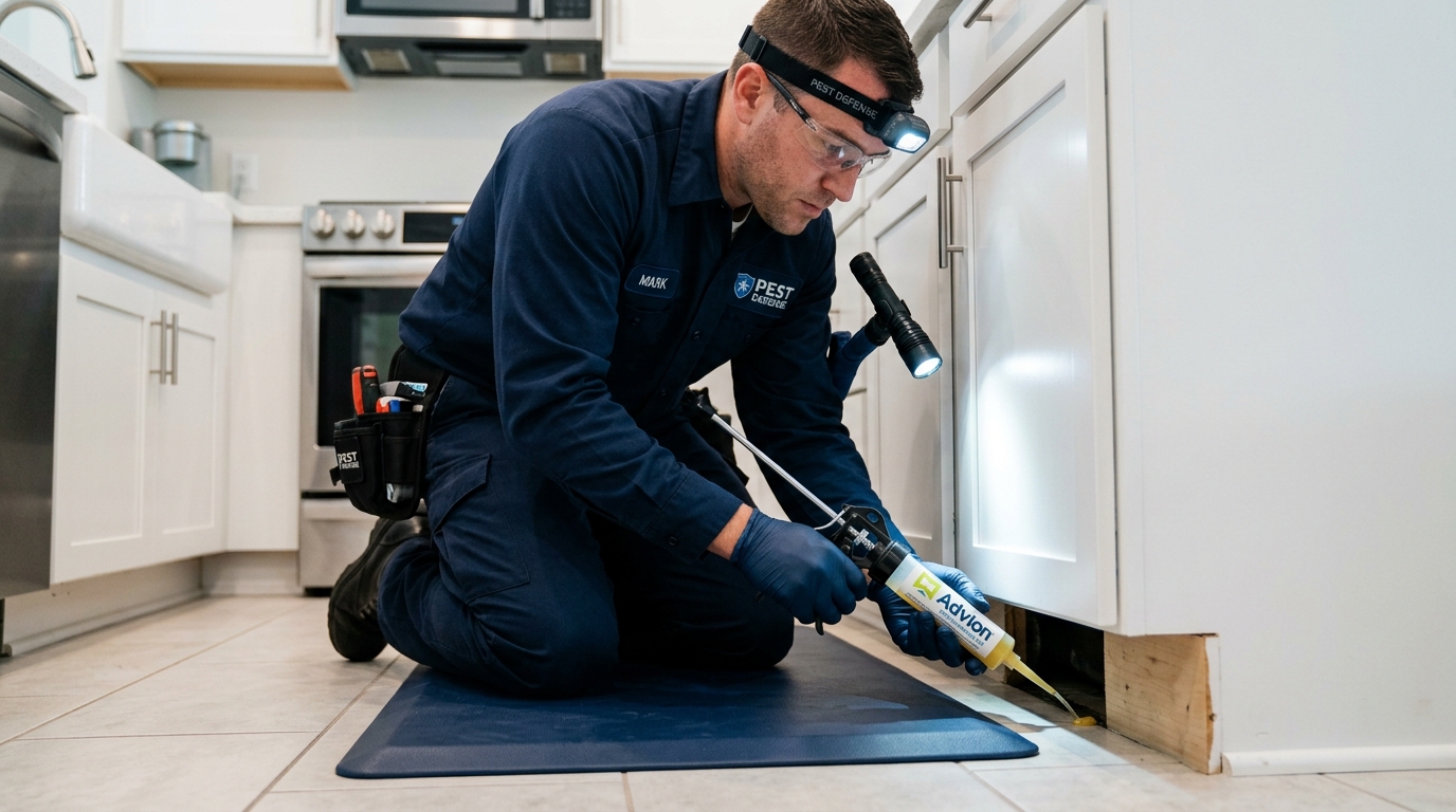 Commercial and residential pest inspection at Five Points El Paso